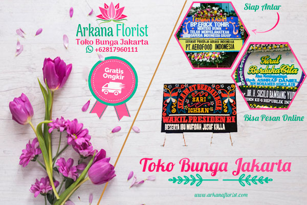 Toko Karangan Bunga Jakarta Free Ongkir Pengiriman Arkana Florist